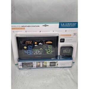 La Crosse Technology Wireless Weather Station with Atomic Time + Date